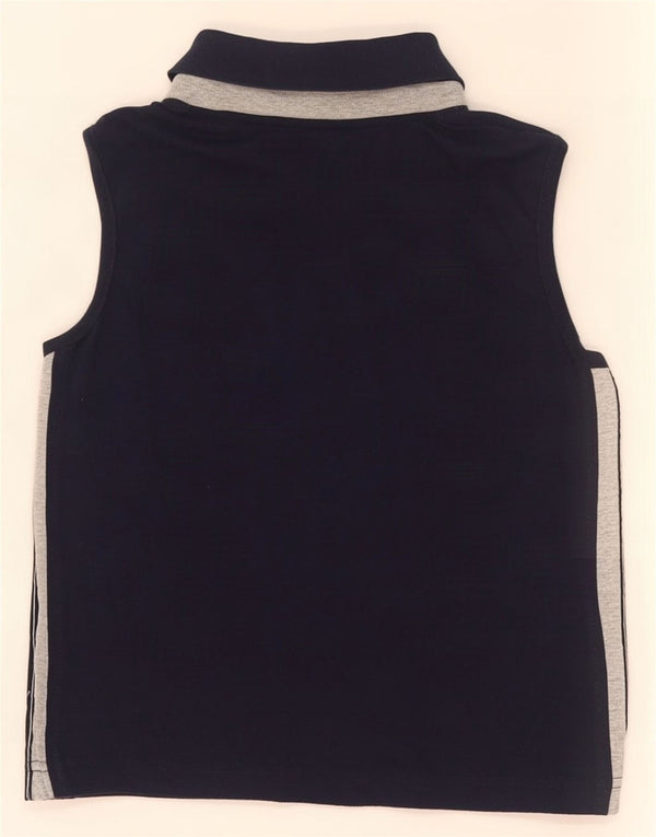 Damska koszulka polo Champion Crop Graphic UK 10 Small w kolorze granatowym