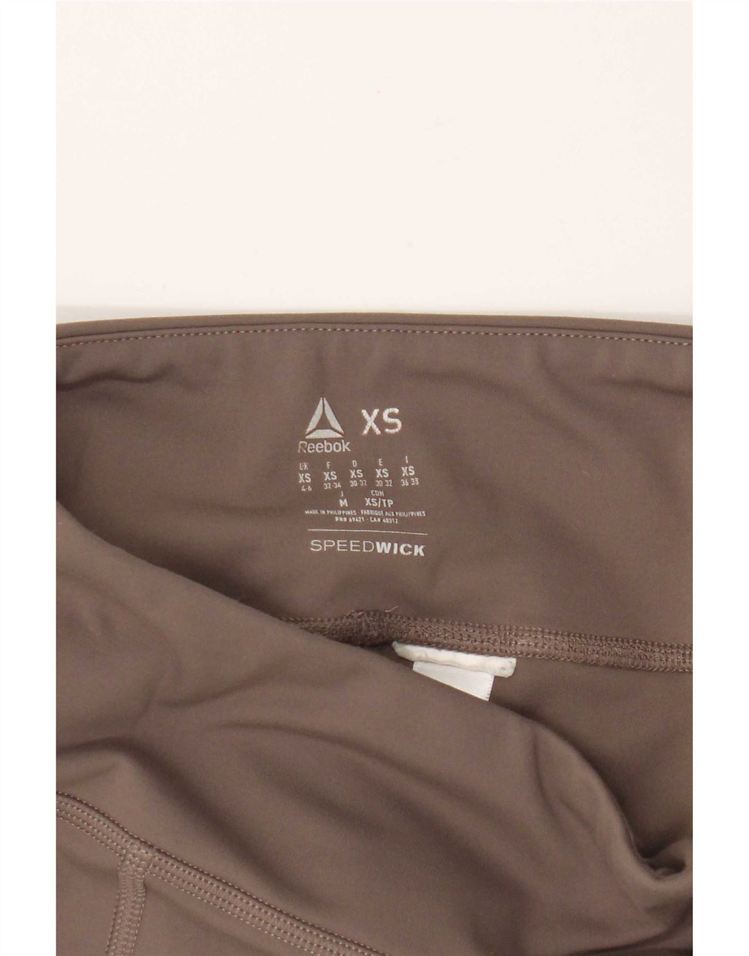 Legginsy Damskie Reebok UK 4/6 XS Beżowe