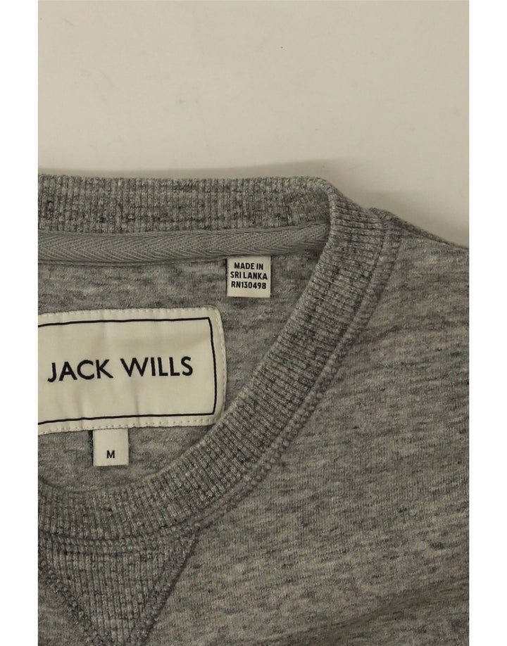 Męska bluza Jack Wills Sweter średnioszary, bawełniany w cętki