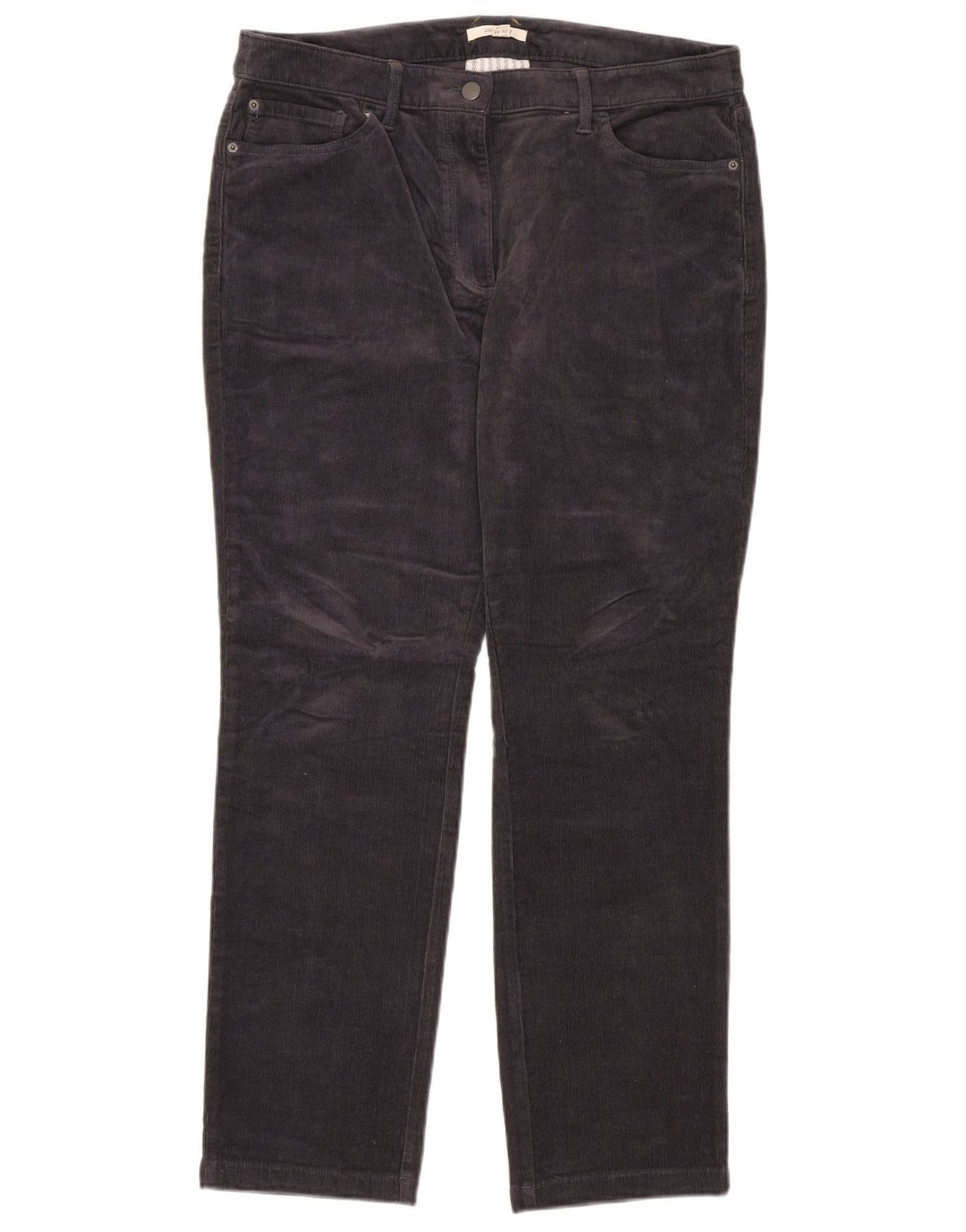 Spodnie męskie WHITE STUFF Proste sztruksowe UK 16 Large W32 L32 Granatowe