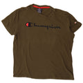 Damska koszulka Champion Oversize z grafiką Top UK 10 Small Khaki
