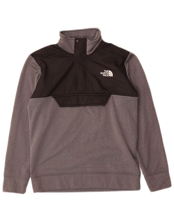 Bluza chłopięca The North Face 9-10 lat, średni szary, blok kolorów