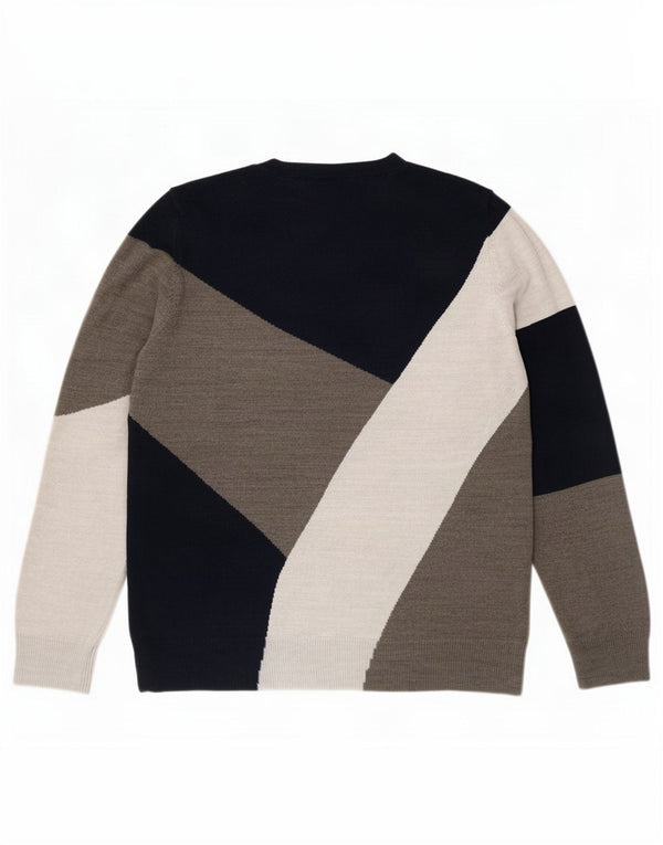 Sweter damski Marks & Spencer z okrągłym dekoltem, UK 12, średni szary