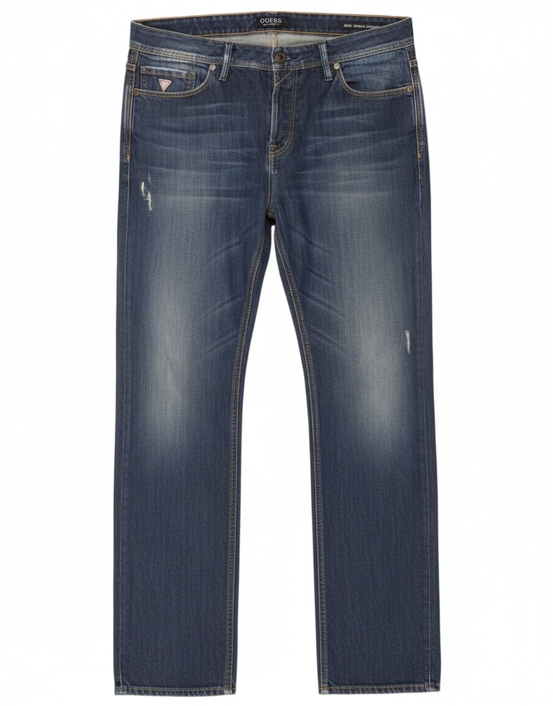 Męskie dżinsy Guess Rebel Regular Straight W34 L34 Niebieskie