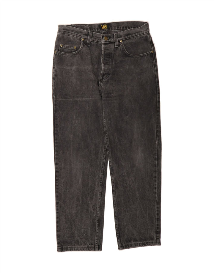LEE Mens Riders Straight Jeans W33 L30 Grey Cotton Vintage Lee and Second-Hand Lee from Messina Hembry 