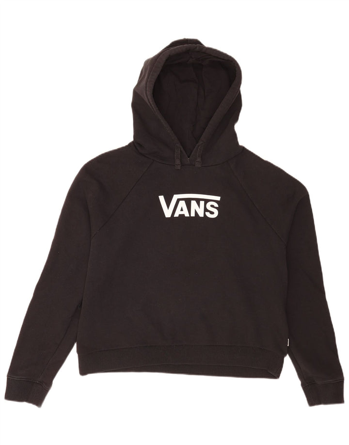 Damska bluza z kapturem Vans Graphic UK 14, średnia czarna