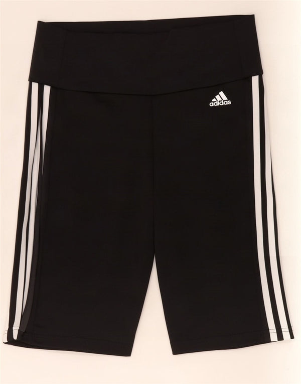 Damskie spodenki sportowe Adidas Aeroready UK 12/14, średni czarny poliester
