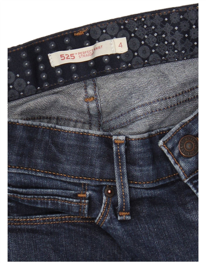Damskie jeansy Levi's 525 Straight US 4 Small W28 L28 Granatowe