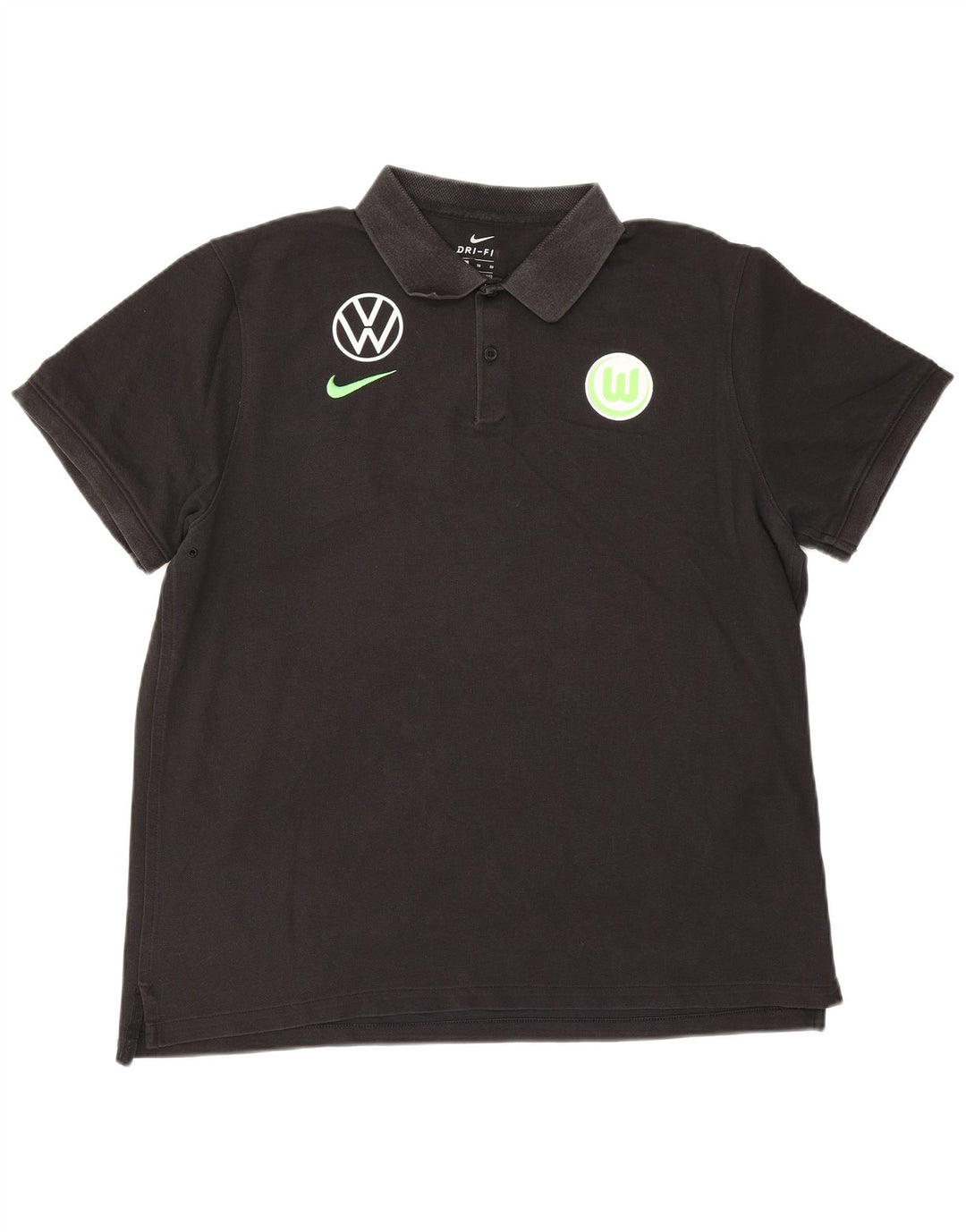 Męska koszulka polo z grafiką Nike XL, czarna, bawełniana