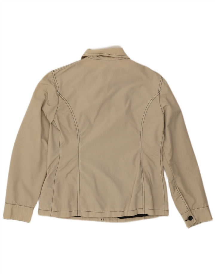Kurtka damska Refrigiwear UK 14, duża, beżowa, nylonowa