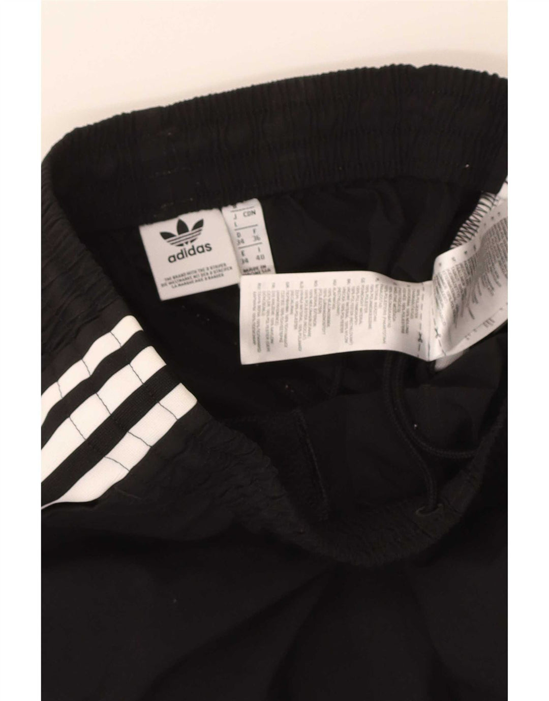 Damskie spodnie dresowe Adidas Joggers UK 8 Mały czarny poliester