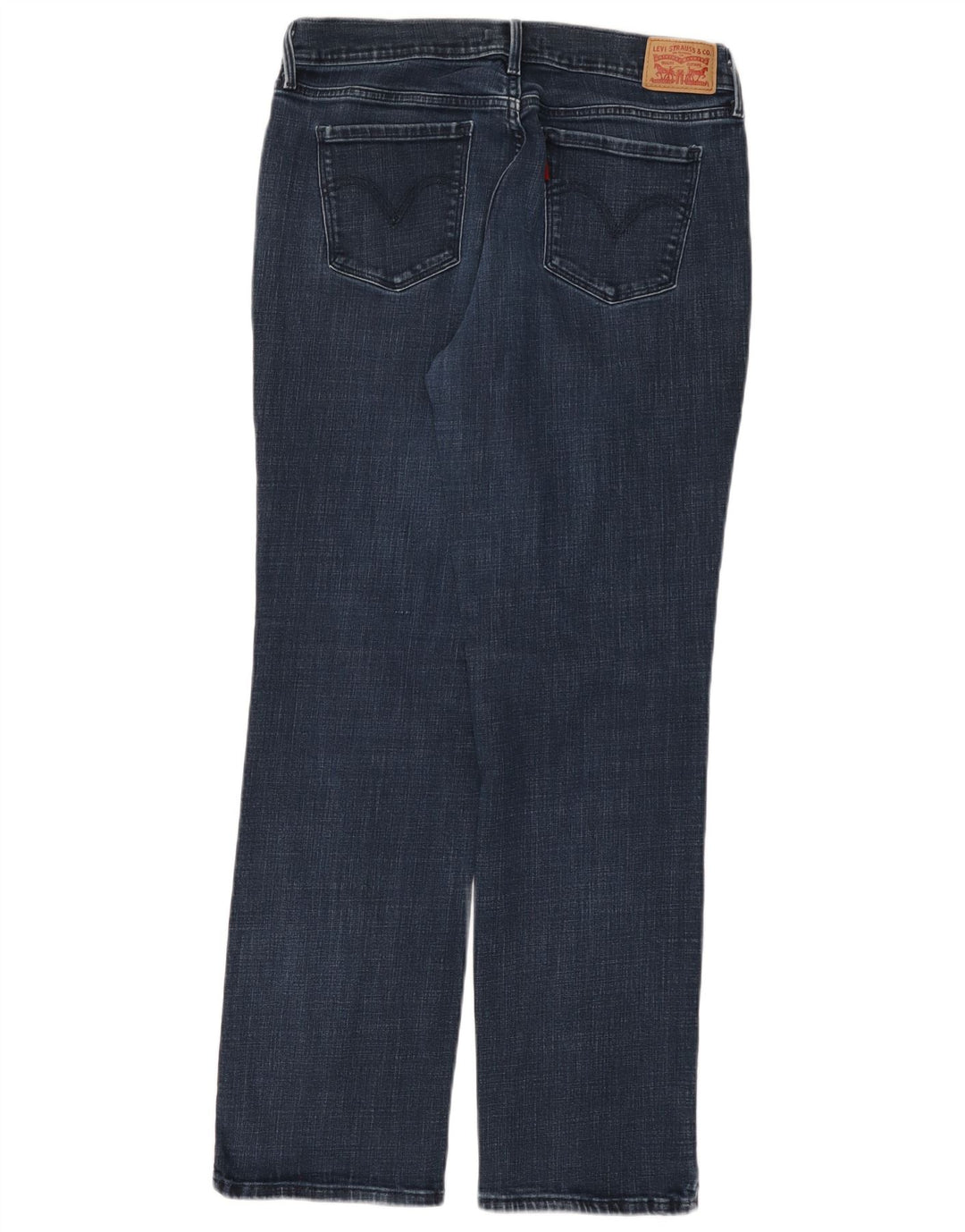 Damskie dżinsy Levi's 505 Straight W31 L32 Granatowa bawełna