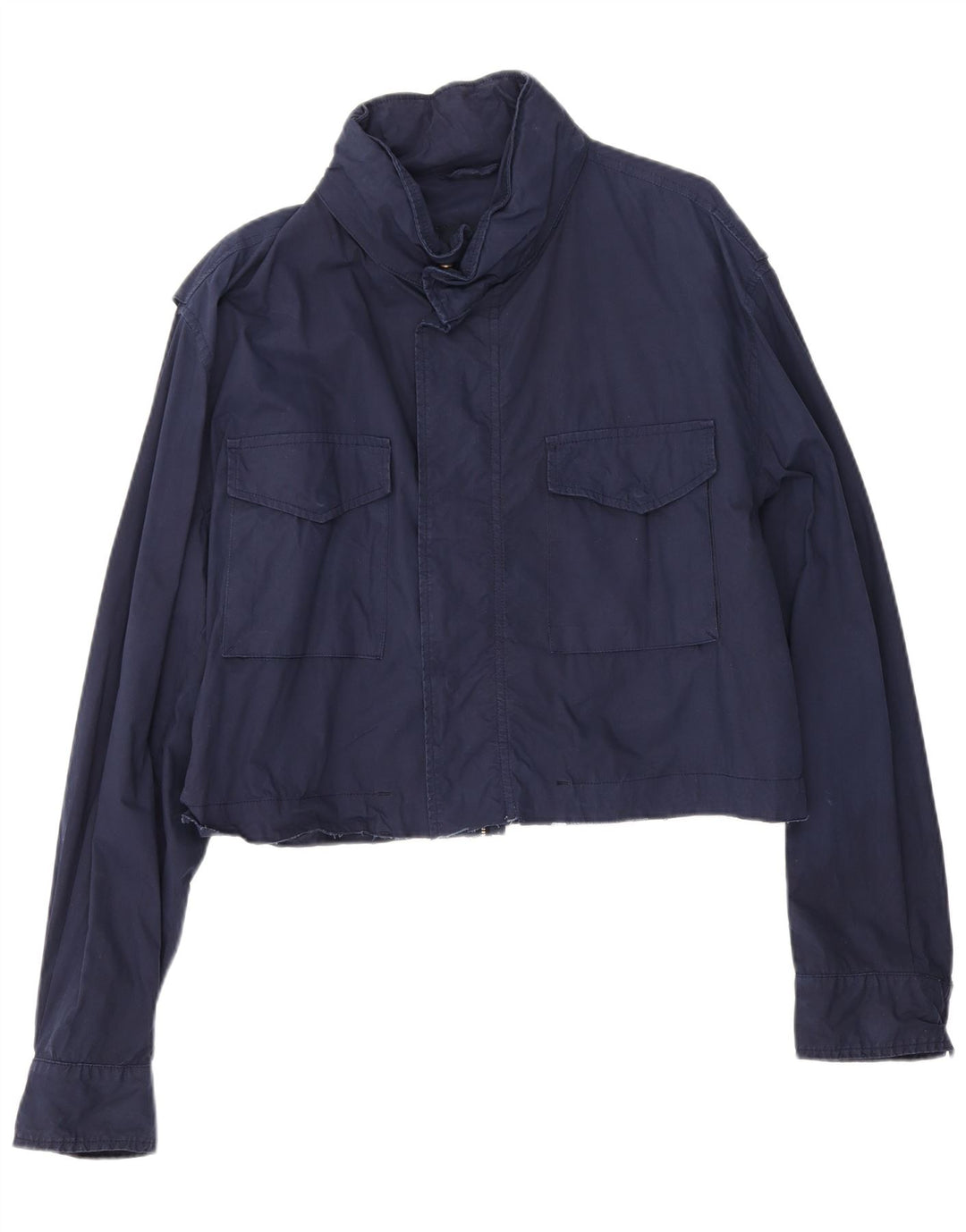 Damska kurtka bomberka Marina Yachting Crop Oversize IT 50 XL granatowa