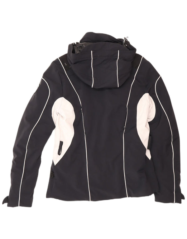 Damska kurtka narciarska z kapturem Emporio Armani UK 18 XL w kolorze granatowym