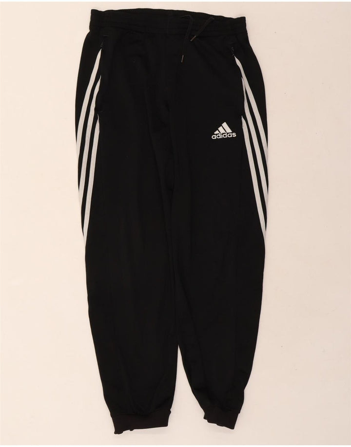 ADIDAS Mens Tracksuit Trousers Joggers Medium  Black Polyester Vintage Adidas and Second-Hand Adidas from Messina Hembry 
