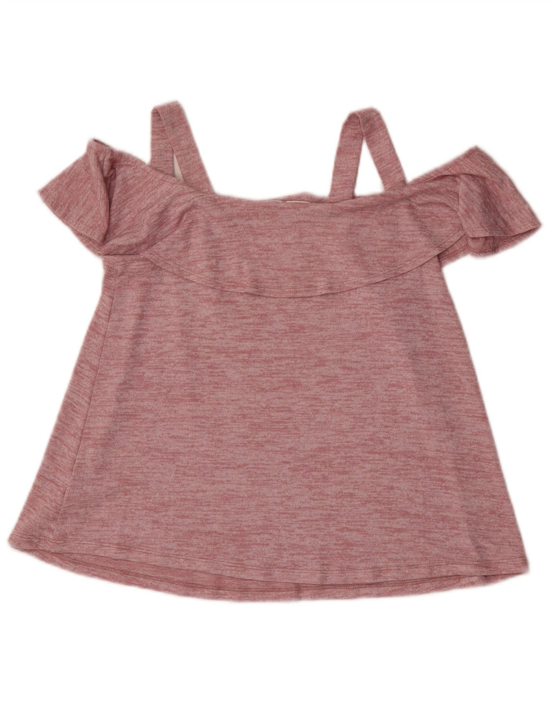 Damski top Gap Petite Off Shoulder UK 6 XS, różowy, nakrapiany poliester