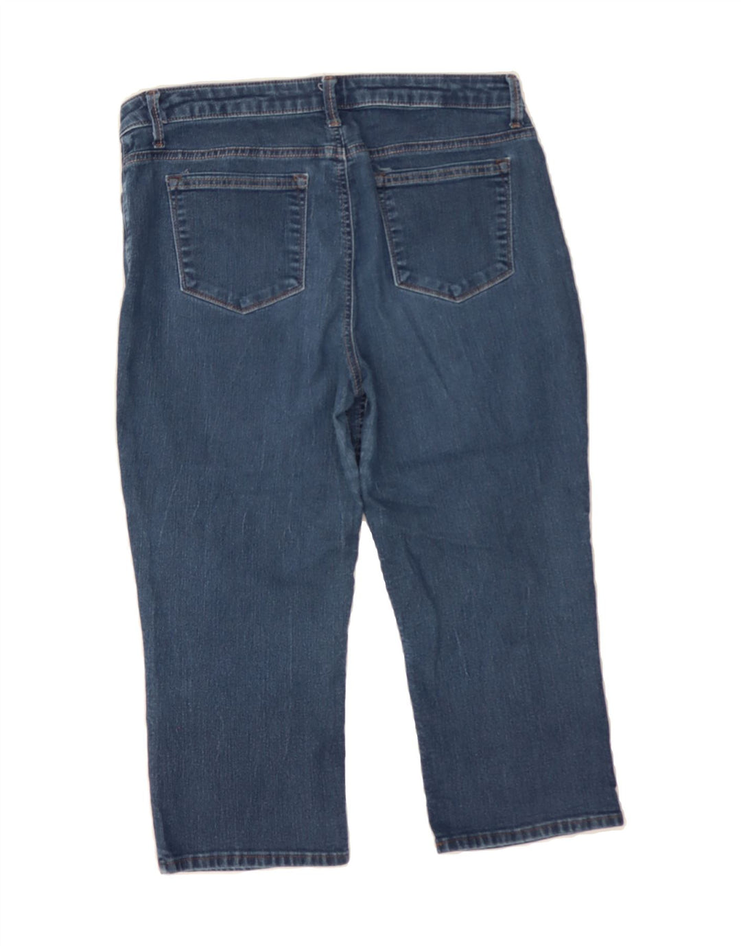 LEE Womens Mid Rise Capri Jeans US 12 Large W34 L20 Blue Vintage Lee and Second-Hand Lee from Messina Hembry 