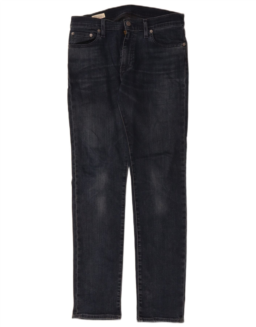 Męskie jeansy Levi's 511 Slim W30 L32 Granatowa bawełna
