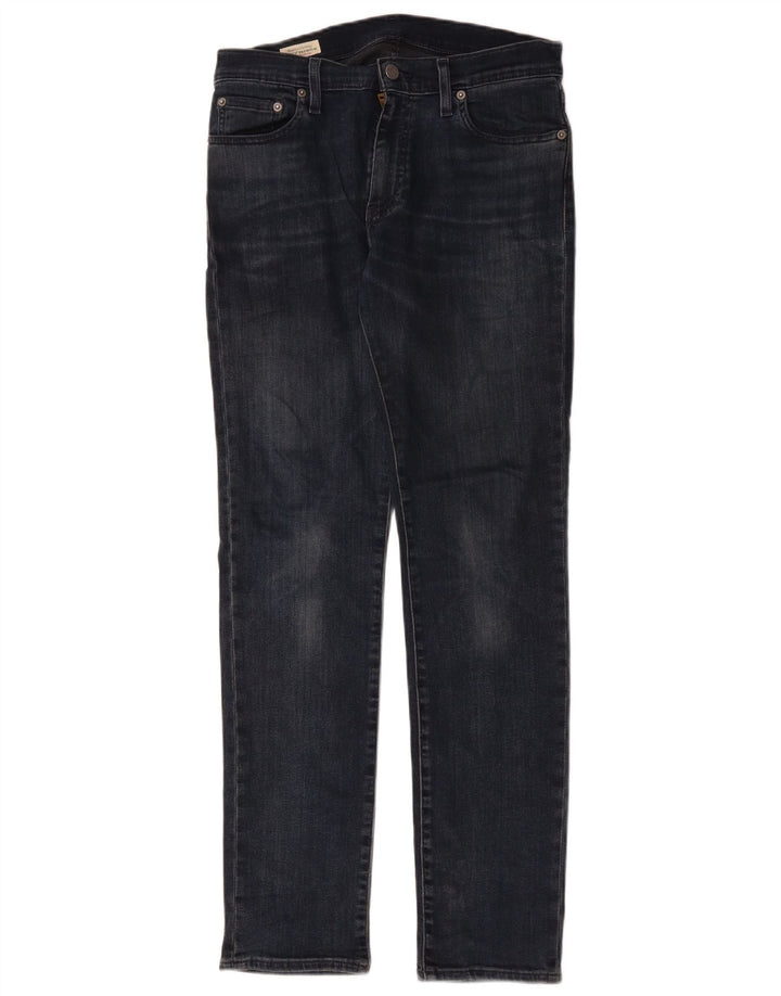 Męskie jeansy Levi's 511 Slim W30 L32 Granatowa bawełna