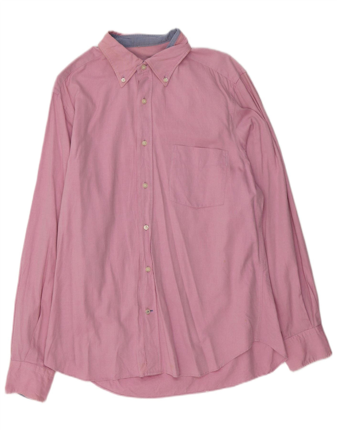 Koszula męska MASSIMO DUTTI, duża, różowa, bawełniana