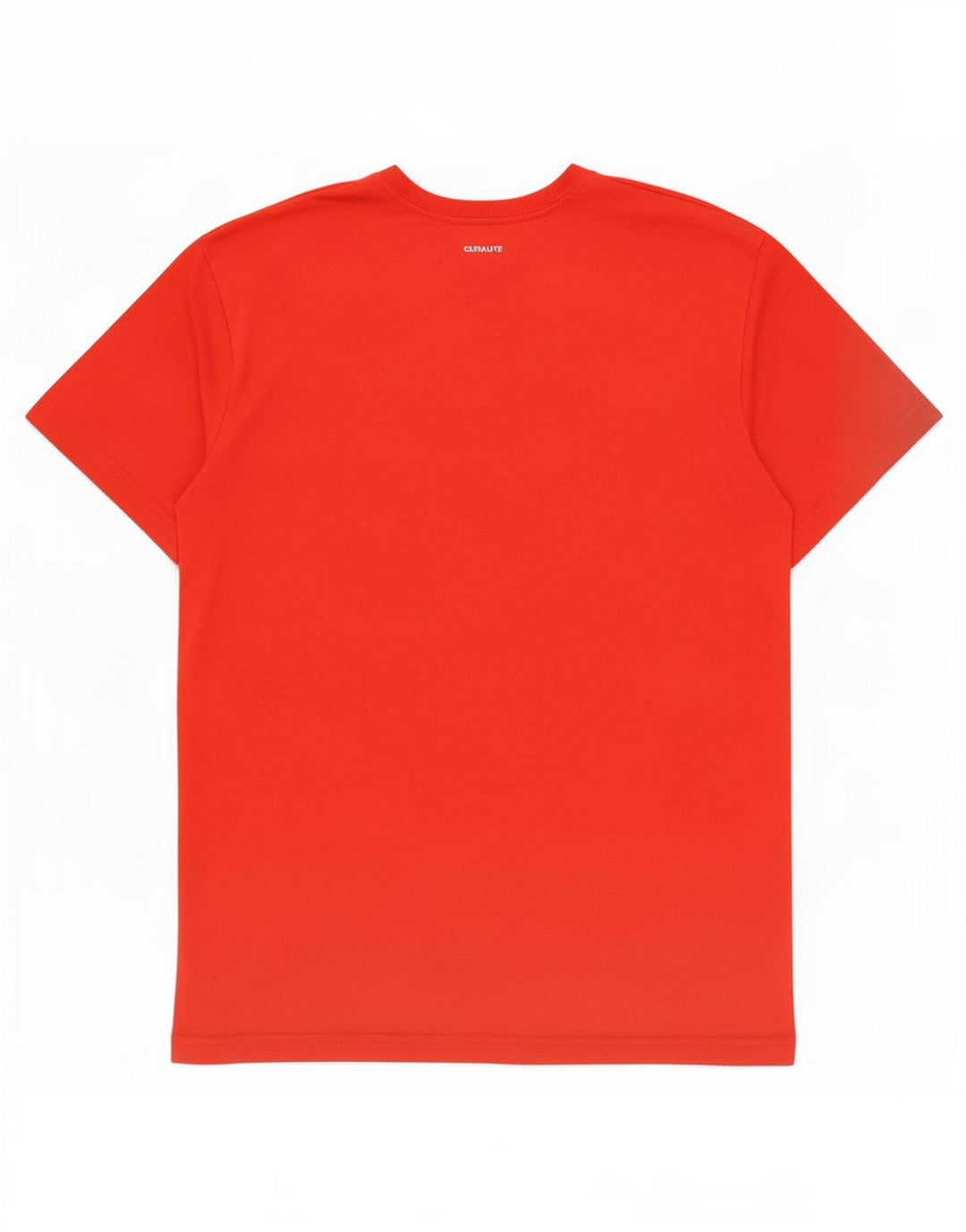 Adidas Męska koszulka Climalite Top, duża, czerwona, poliestrowa