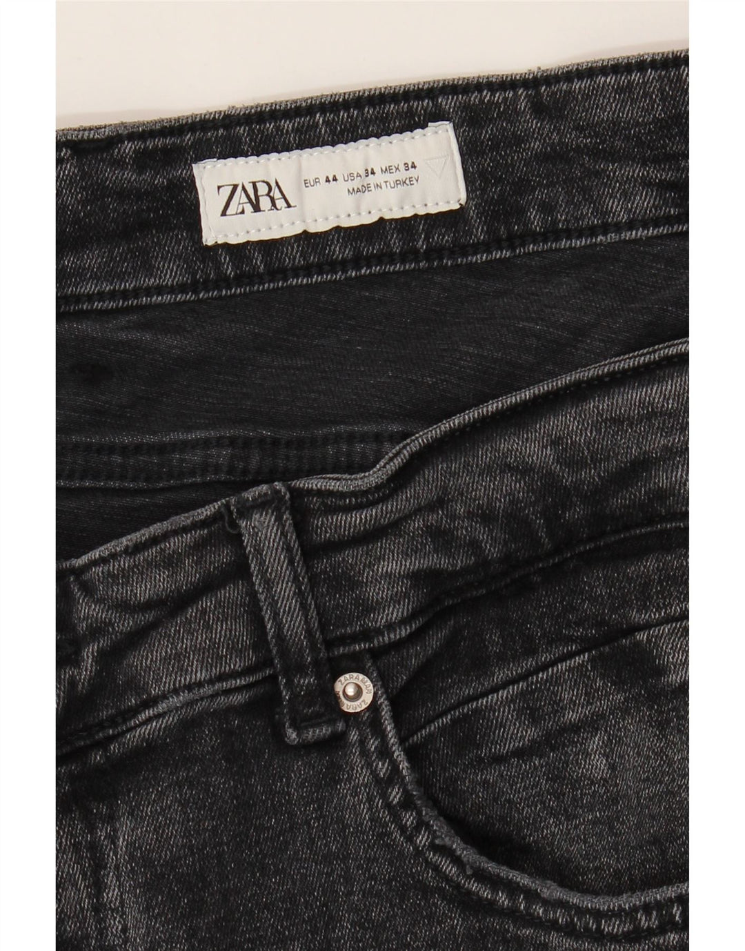 Męskie jeansy Zara Slim EU 44 Large W34 L28 Szare