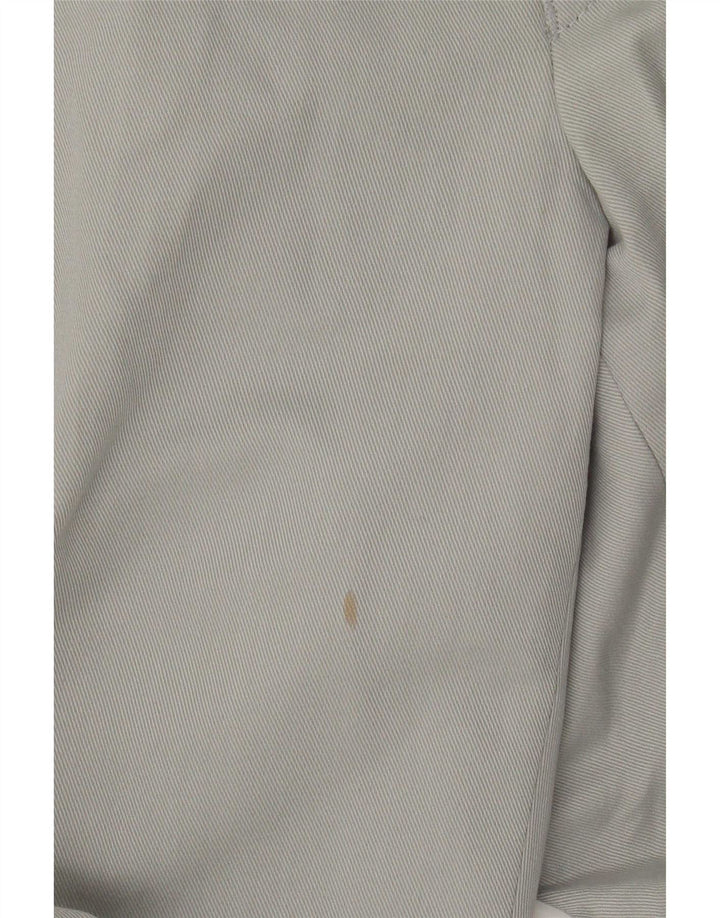 Męskie proste spodnie chino Marks & Spencer W38 L29 Szary poliester