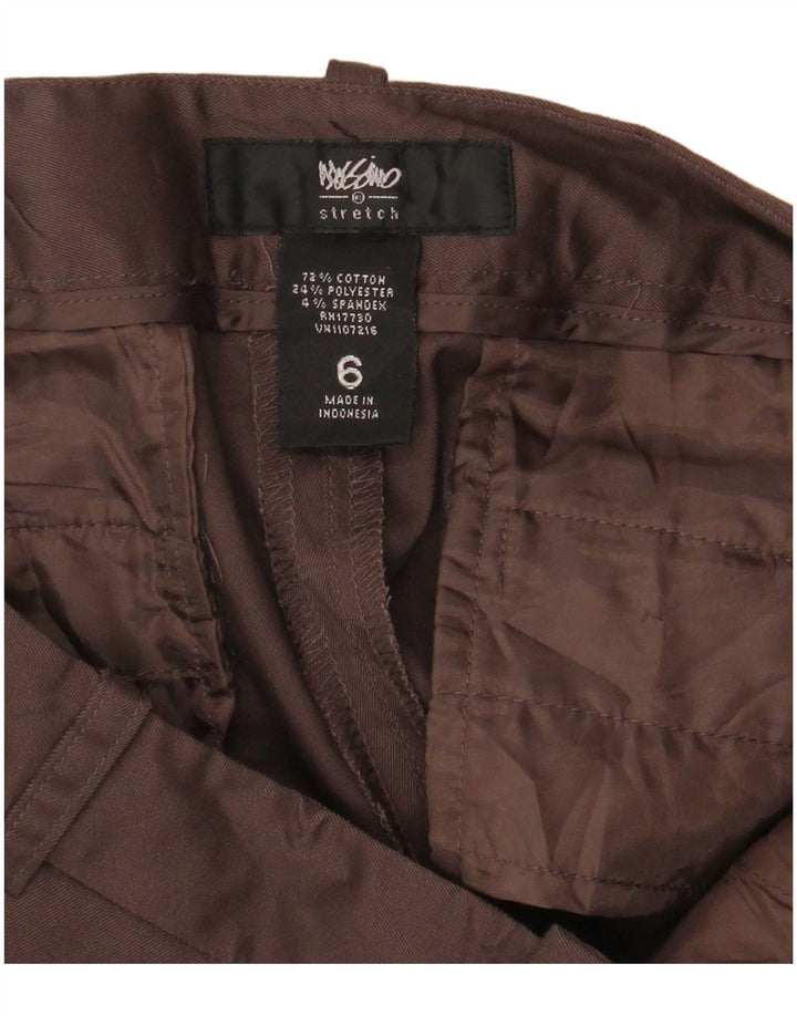 Damskie spodenki Mossimo ze stretchem W32, duże, brązowe, bawełniane