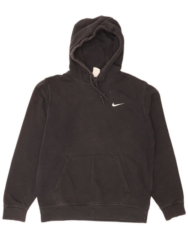 Męska bluza z kapturem Nike, średnia czarna, bawełniana