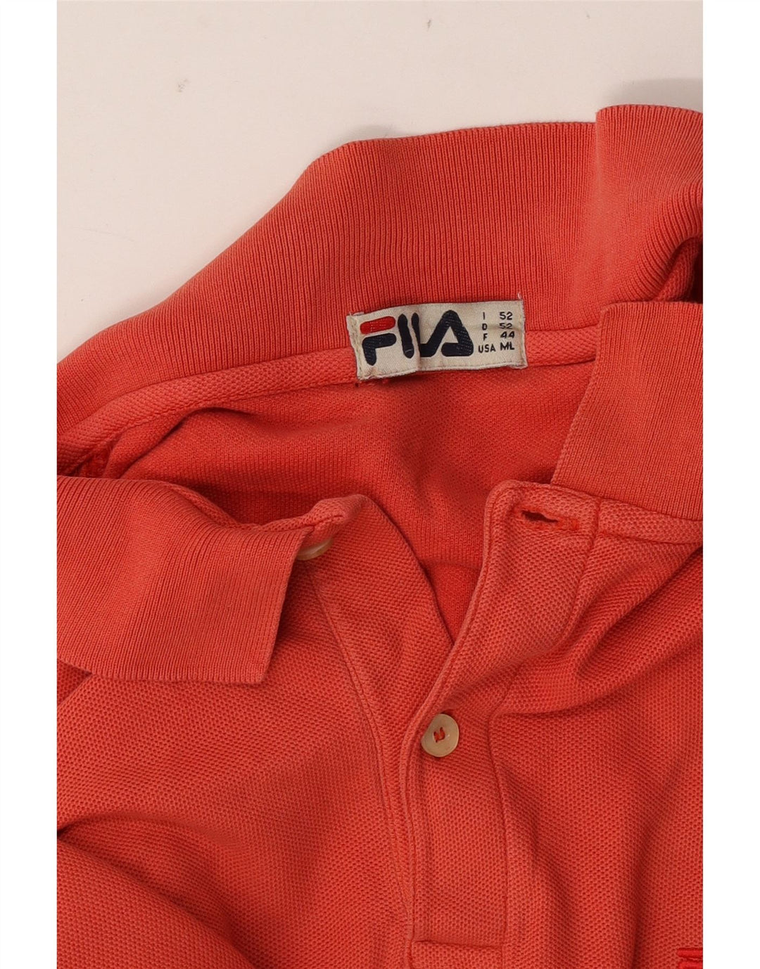 Męska koszulka polo Fila IT 52, duża, czerwona