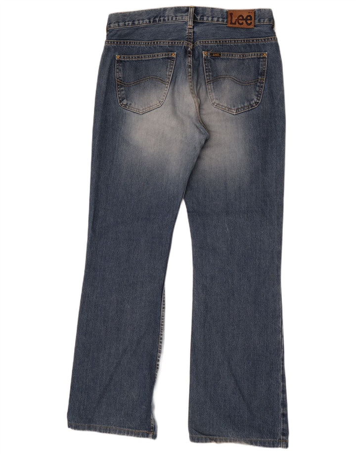 Męskie jeansy Lee Denver Bootcut W36 L33, niebieskie, bawełniane