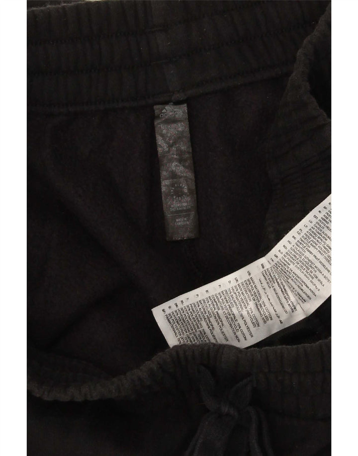 Męskie spodnie dresowe Adidas Cargo Joggers, średnia czarna bawełna