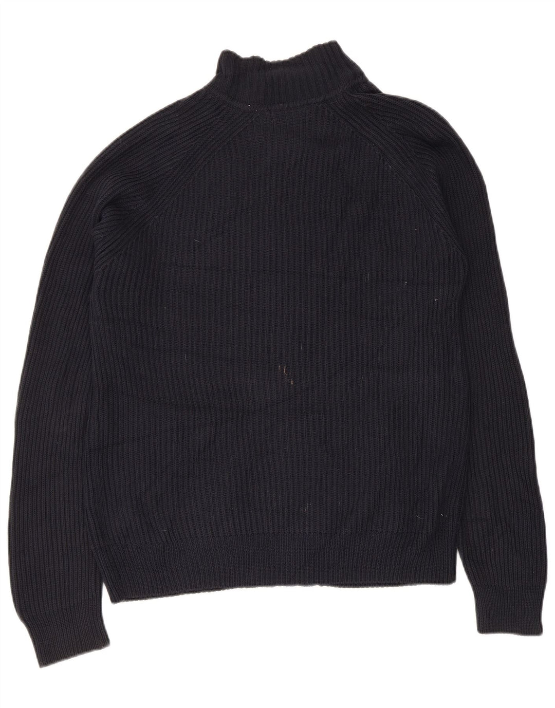 Męski sweter rozpinany Calvin Klein z zamkiem błyskawicznym, średni granatowy, bawełniany