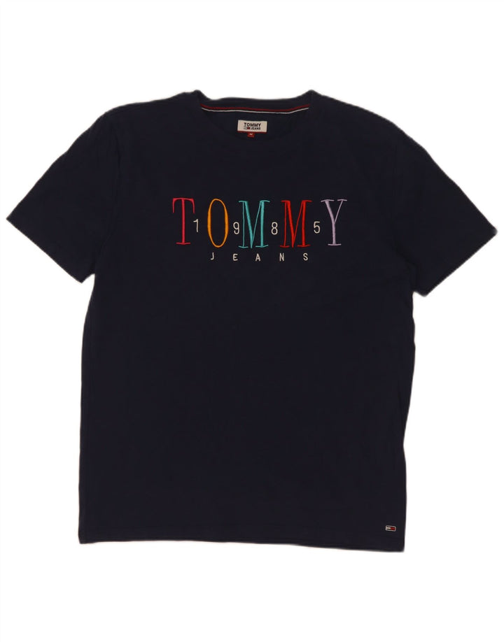 Męska koszulka graficzna Tommy Hilfiger Top Medium Granatowa