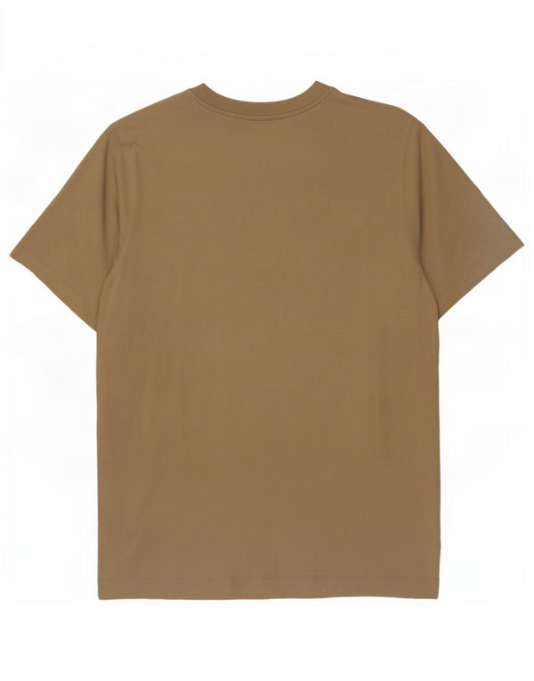 T-shirt męski Abercrombie & Fitch XL, beżowy, bawełniany