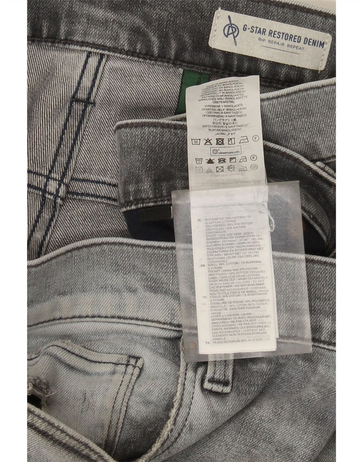 Męskie jeansy G-Star 3301 w trudnej sytuacji W36 L36 Szara bawełna