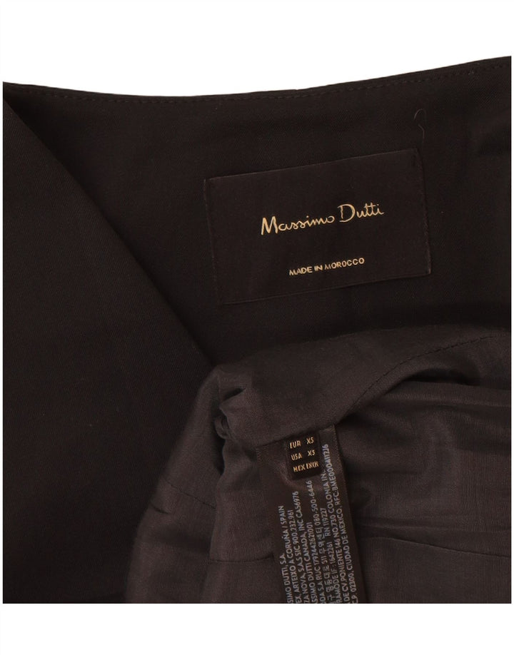 Damska marynarka Massimo Dutti z otwartymi rękawami, UK 6 XS, czarny poliester