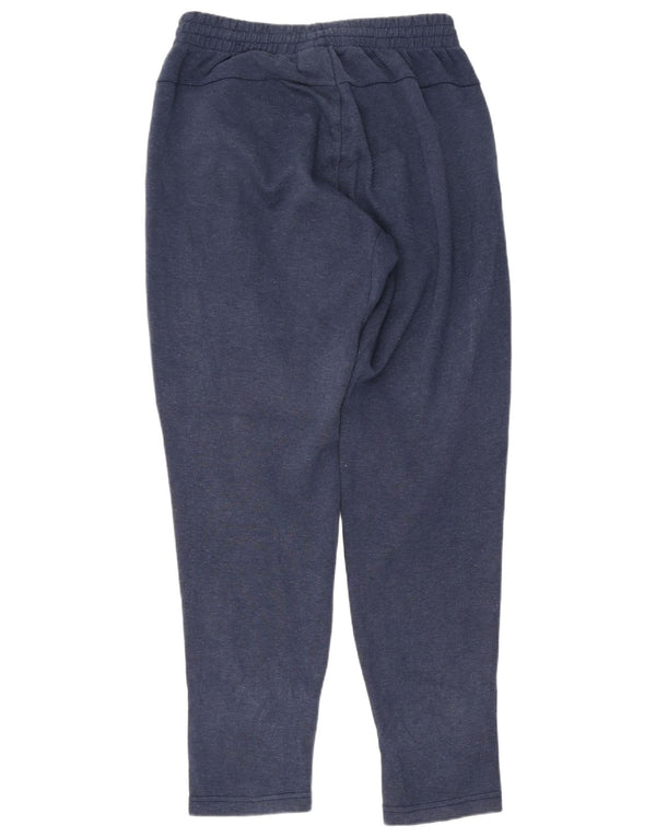 Adidas Mens Tracksuit Trousers Small Navy Blue Cotton