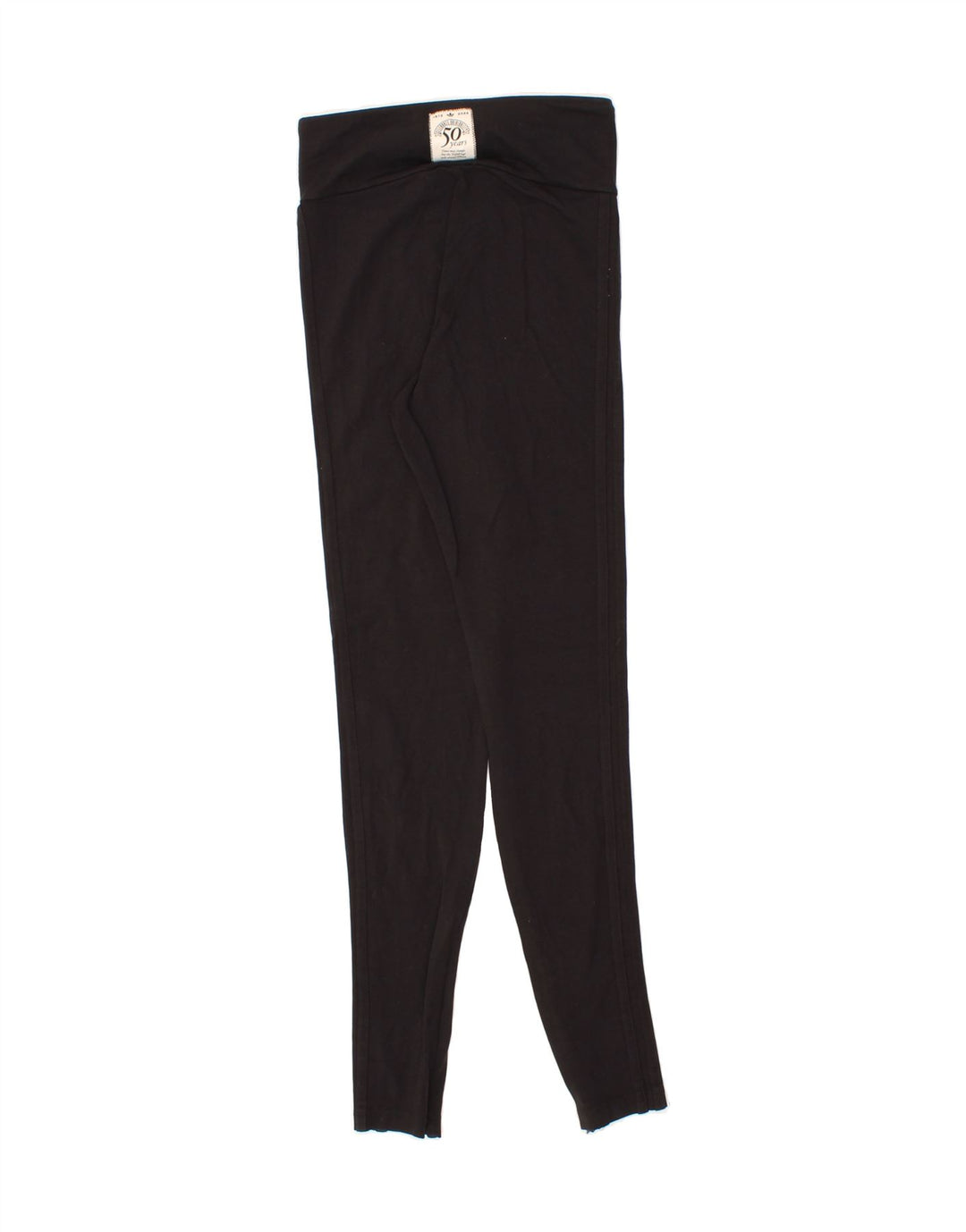 ADIDAS Womens Leggings UK 10 Small  Black Cotton Vintage Adidas and Second-Hand Adidas from Messina Hembry 