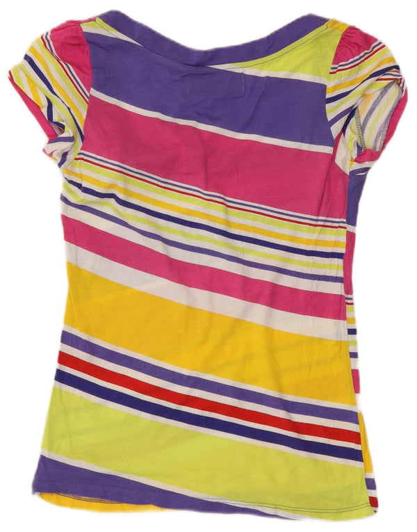 T-shirt damski Zara Top UK 12 w średnie, wielokolorowe paski