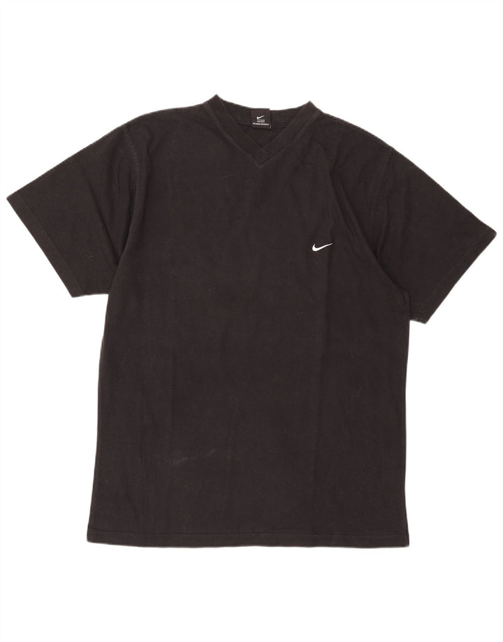 T-shirt męski Nike Top UK 42/44, duży, czarny, bawełniany