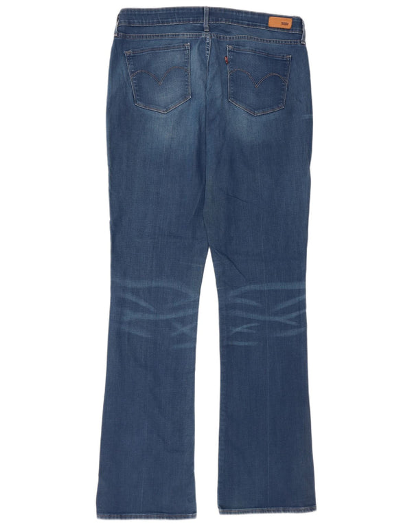 Damskie dżinsy Levi's Demi Curve Mid Rise Bootcut W32 L34 Niebieska bawełna