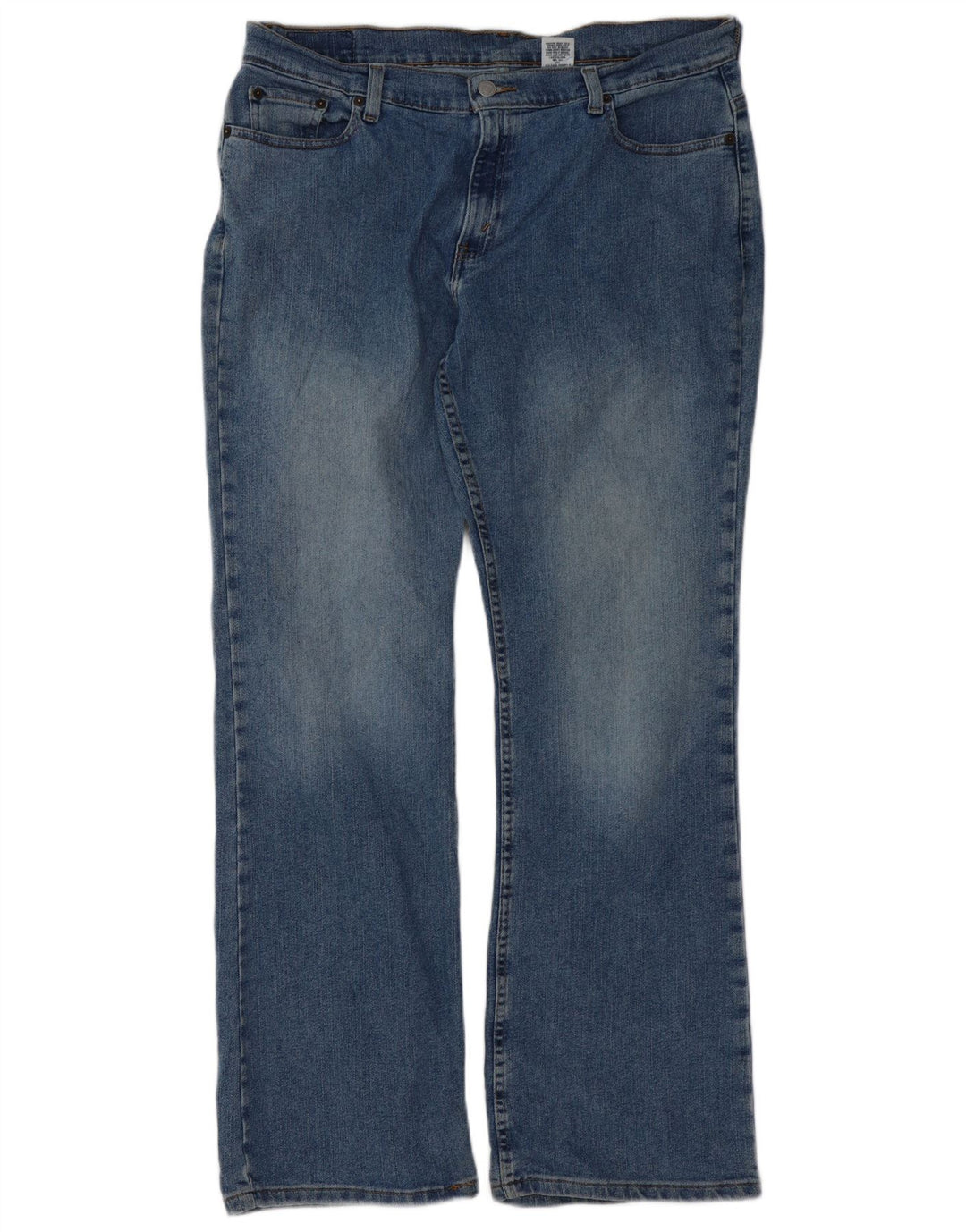 Damskie jeansy Levi's 515 Bootcut US 16 2XL W36 L32 Niebieskie bawełniane