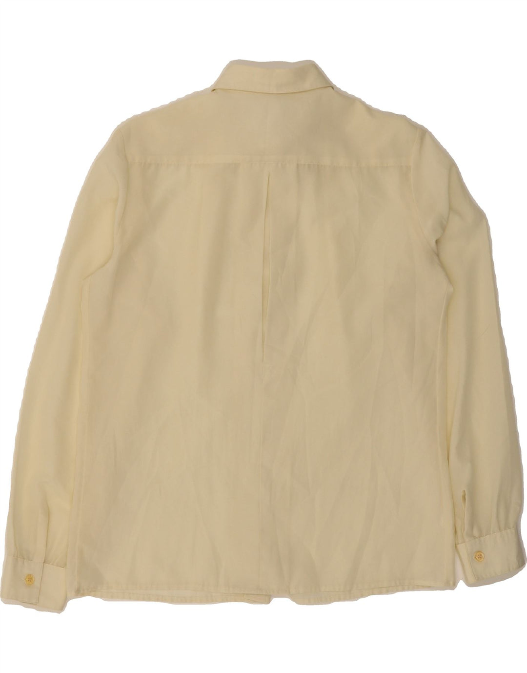 VINTAGE Womens Shirt IT 46 Large Yellow Vintage Vintage and Second-Hand Vintage from Messina Hembry 