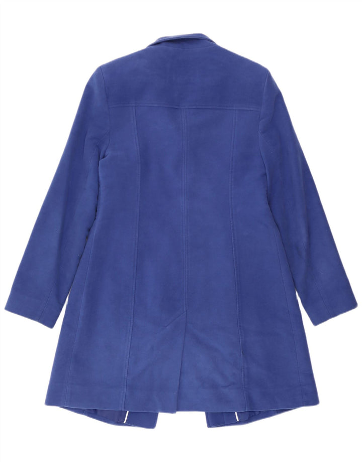 Płaszcz damski Laura Ashley UK 10 Small, niebieski, bawełniany