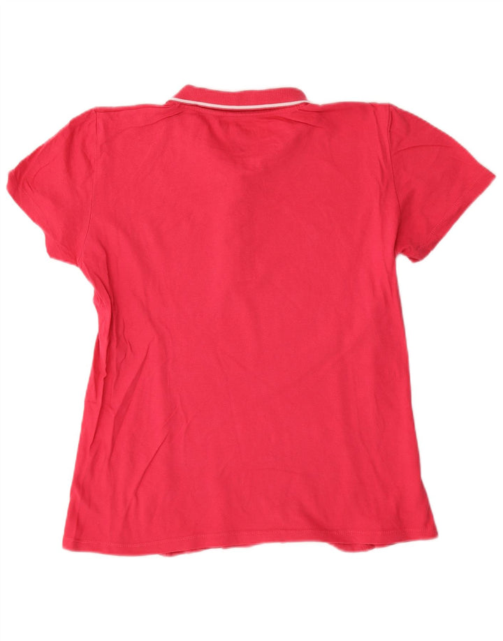 Damska koszulka polo Dack's UK 18 XL, czerwona, bawełniana