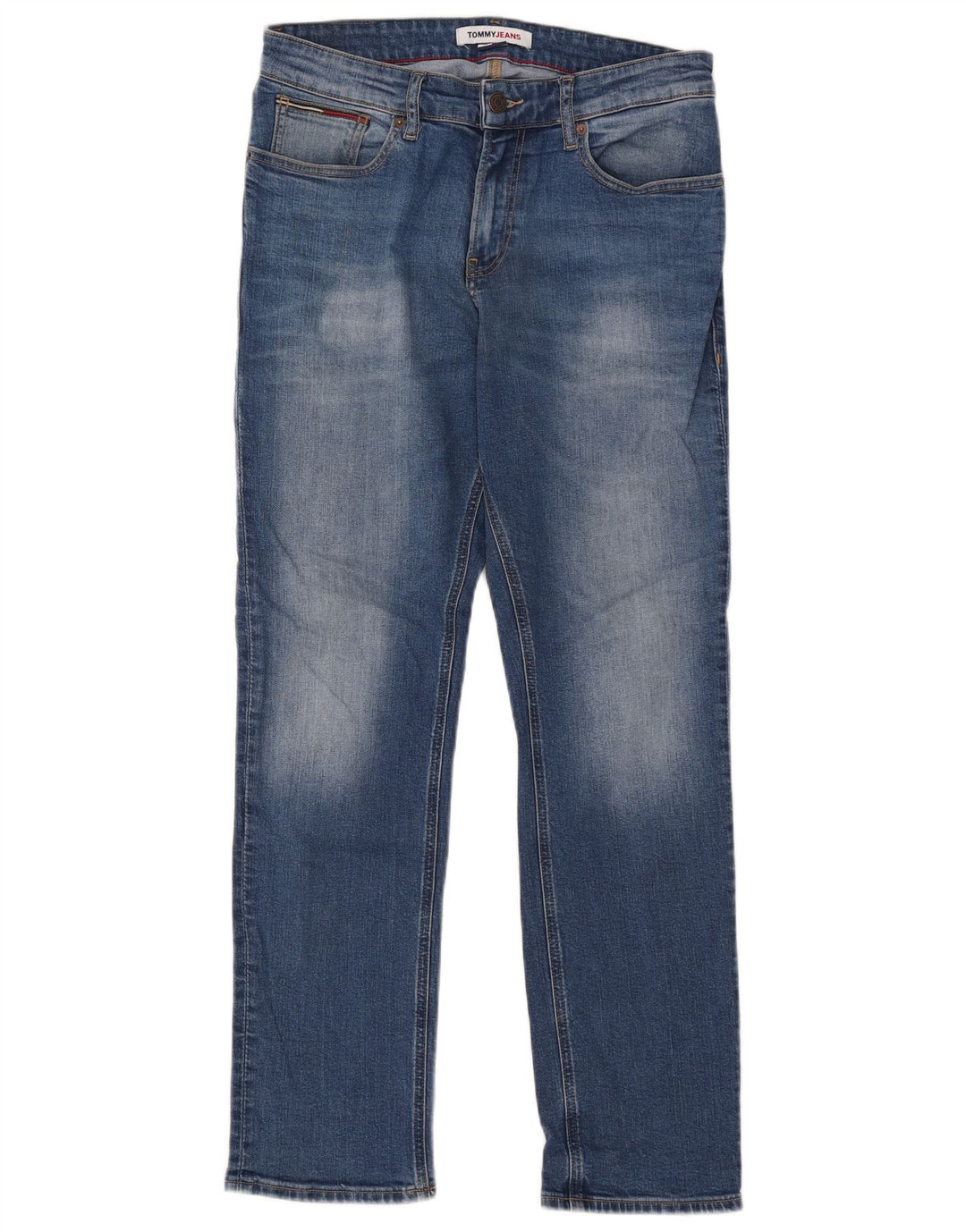 Męskie jeansy slim fit Tommy Hilfiger W30 L30 Niebieskie bawełniane