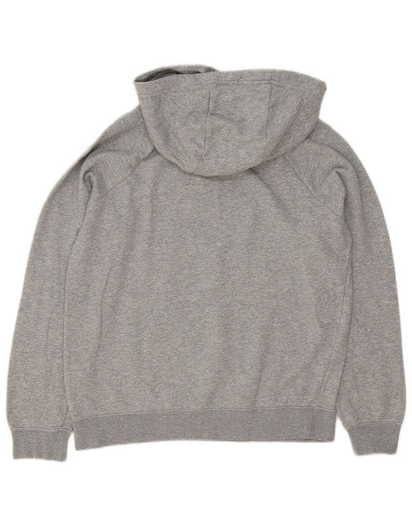 Damski sweter z kapturem Nike UK 14, średnioszary, bawełniany