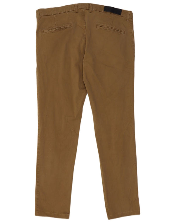 Męskie spodnie chino Zara EU 44 Large W34 L29 Beżowe