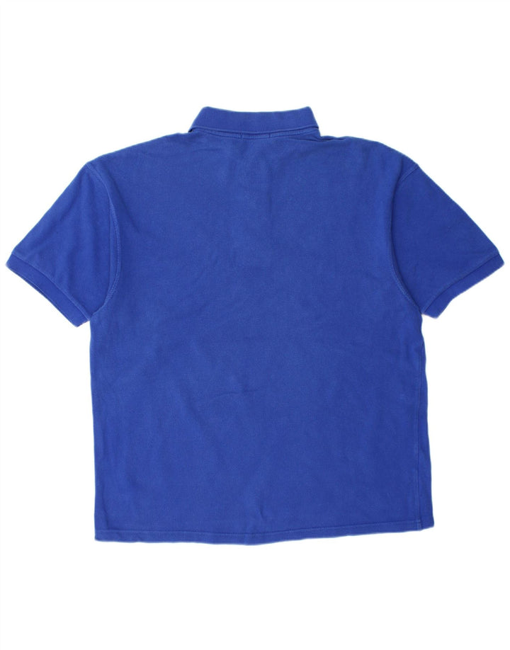 Męska koszulka polo FRED PERRY, niebieska, bawełniana